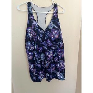 Lands'end 18 W blue and purple